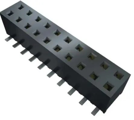 Produktfoto 1 von Samtec MMS Leiterplattenbuchse Gerade Oberfläche 24-polig / 2-reihig, Raster 2 mm Lot