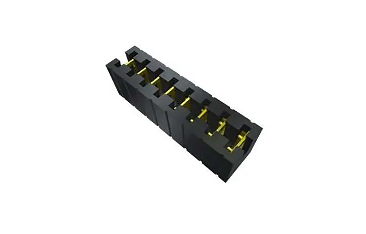 Produktfoto 1 von Samtec MNT Schwarz Nebenwiderstand Stecker 5-polig, Raster 2.54 mm 1-reihig, Länge 12.7 mm, Nebenwiderstand