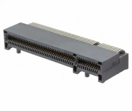 Produktfoto 1 von Samtec Serie PCIe Kantensteckverbinder Buchse, 1 mm, 164-polig, 1-reihig, Vertikal, Oberfläche Lot