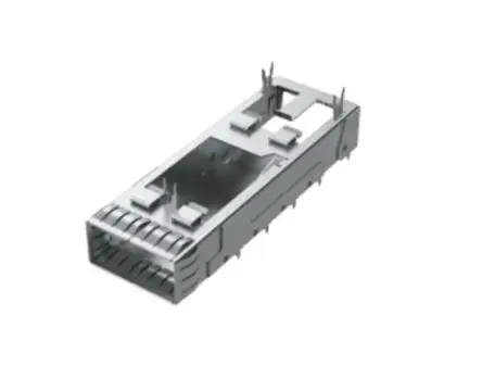 Produktfoto 1 von Samtec QSFPC HS-QSFP-DD Käfig Käfigbaugruppe mit Kühlkörper für FQSFP-DDA