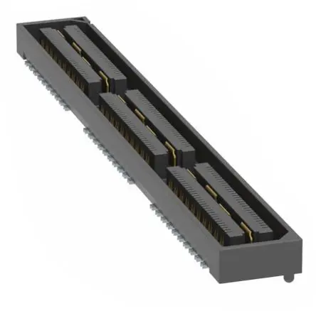 Samtec QSH-RA Leiterplattenbuchse gewinkelt Durchsteckmontage 120-polig / 2-reihig, Raster 0.55 mm Lot