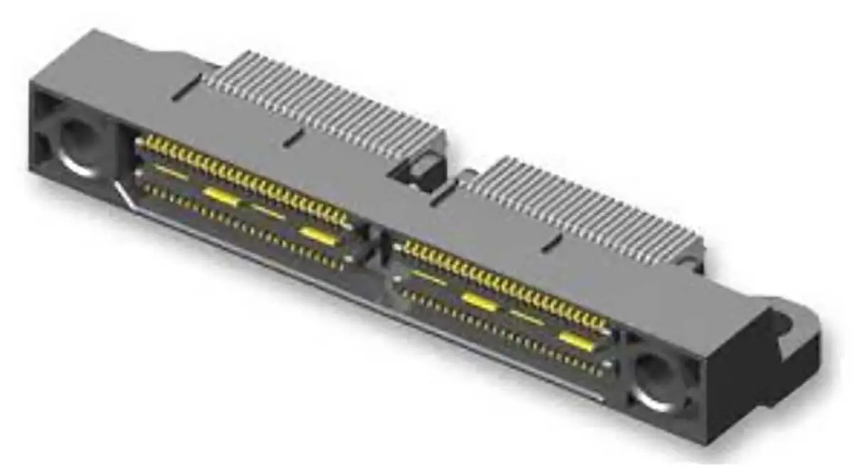 Produktfoto 1 von Samtec QSS Leiterplattenbuchse Gerade Oberfläche 100-polig / 2-reihig, Raster 0.635 mm Crimpbefestigung