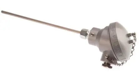 Produktfoto 1 von RS PRO Pt100 Widerstandsthermometer Edelstahl Ø 6 mm 6 x 200 mm Class A, -50 °C → 250 °C