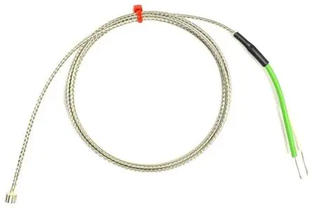 Produktfoto 1 von RS PRO Edelstahl Bremsbelag-Temperatursensor Typ K, Ø 6 mm x 4 mm -100 °C → 400 °C