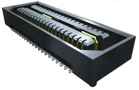 Produktfoto 1 von Samtec QSE Leiterplattenbuchse Gerade Oberfläche 40-polig / 2-reihig, Raster 0.88 mm Lot