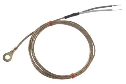 RS PRO Kupfer, verzinnt Unterlegscheibe-Thermoelement Typ Typ J, Ø 4 mm x 2 m → 350 °C