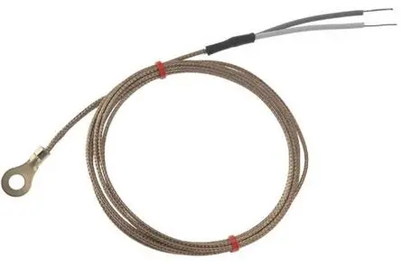 Produktfoto 1 von RS PRO Kupfer Unterlegscheibe-Thermoelement Typ Typ J, Ø 8 mm x 2 m → 350 °C