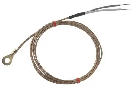 Produktfoto 1 von RS PRO Kupfer Unterlegscheibe-Thermoelement Typ Typ J, Ø 10 mm x 2 m → 350 °C