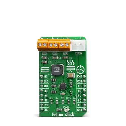 Produktfoto 1 von MikroElektronika Mikroe-3814 Entwicklungsbausatz Spannungsregler, Peltier-Klick
