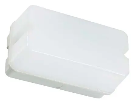 Produktfoto 1 von RS PRO RS PRO LED Wandleuchte Rechteckig Rechteckig Leuchtmittel inkludiert 640 lm, 100V ac, 277 V ac IP65 / 8 W, 125mm
