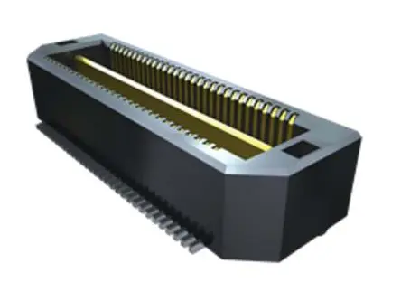 Produktfoto 1 von Samtec QTH Leiterplattenleiste Gerade, 180-polig / 2-reihig, Raster 0.5 mm Raster Oberfläche, Platine-Platine, Ummantelt