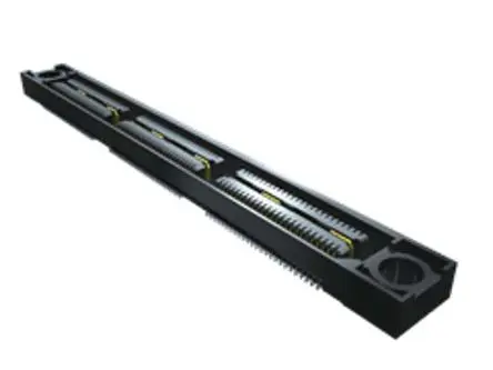 Produktfoto 1 von Samtec QSS Leiterplattenbuchse Gerade Oberfläche 100-polig / 2-reihig, Raster 0.635 mm Crimpbefestigung
