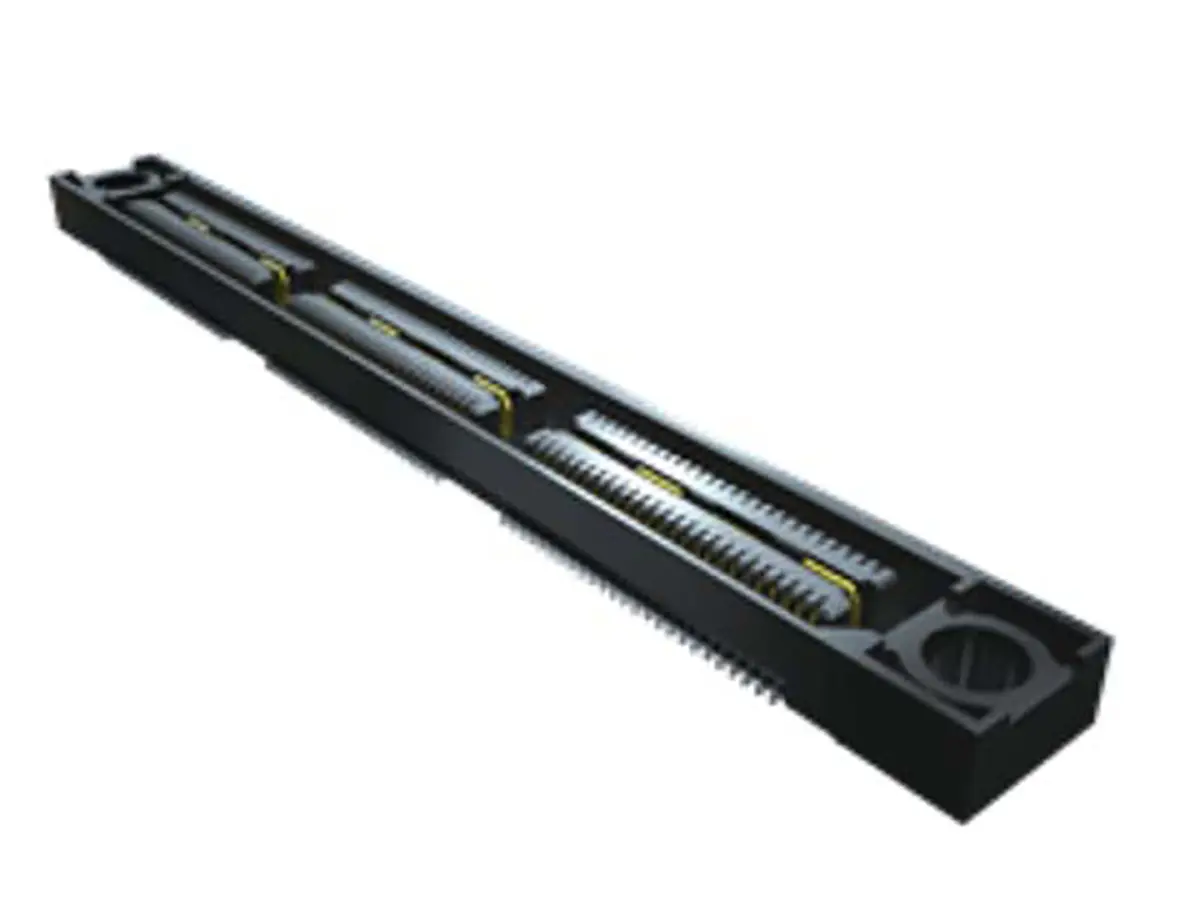 Produktfoto 1 von Samtec QSS Leiterplattenbuchse Gerade Oberfläche 150-polig / 2-reihig, Raster 0.635 mm Crimpbefestigung