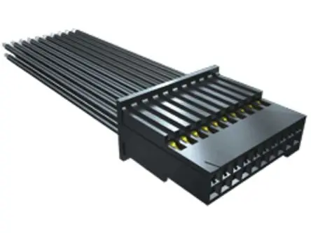 Produktfoto 1 von Samtec 10 SFSD Platinenstecker-Kabel Tiger Eye SFSD 10 / Tiger Eye SFSD Buchse, 76.2 mm