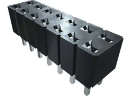 Samtec SLW Leiterplattenbuchse Gerade Oberfläche 5-polig / 1-reihig, Raster 2.54 mm Lot