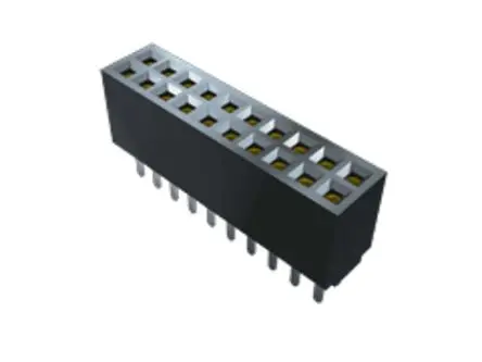 Produktfoto 1 von Samtec SFMC Leiterplattenbuchse Gerade Oberfläche 24-polig / 2-reihig, Raster 1.27 mm Lot