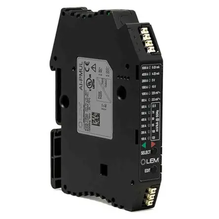 Produktfoto 1 von LEM AI-PMUL Stromwandler 130 kA, DIN-Hutschiene, 24V dc