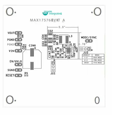Maxim Integrated Evaluierungskit, MAX17576EVKITB Buck Schaltregler, für Max17576