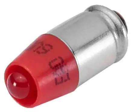Produktfoto 1 von EAO Leuchtmelder Weiß Single Chip, 24V ac/dc, Ø 6.1 mm 750mcd