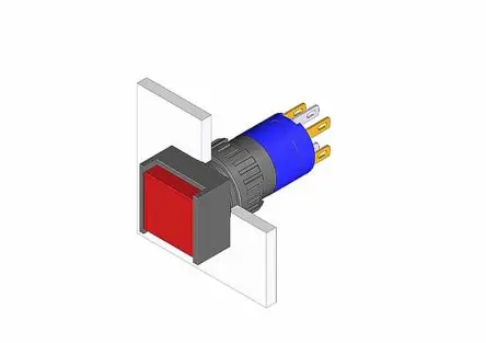 Produktfoto 1 von EAO Modularschalter-Betätiger für Serie 51-Seiches