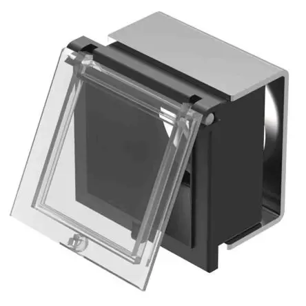 Produktfoto 1 von EAO Modularschalter-Sicherheitsabdeckung für Bündige Schutzabdeckung