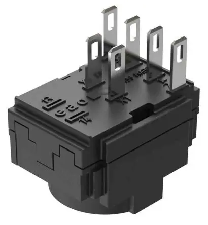 Produktfoto 1 von EAO 61 Drucktaster-Kontaktblock 1 Schließer/1 Öffner 250V Lot
