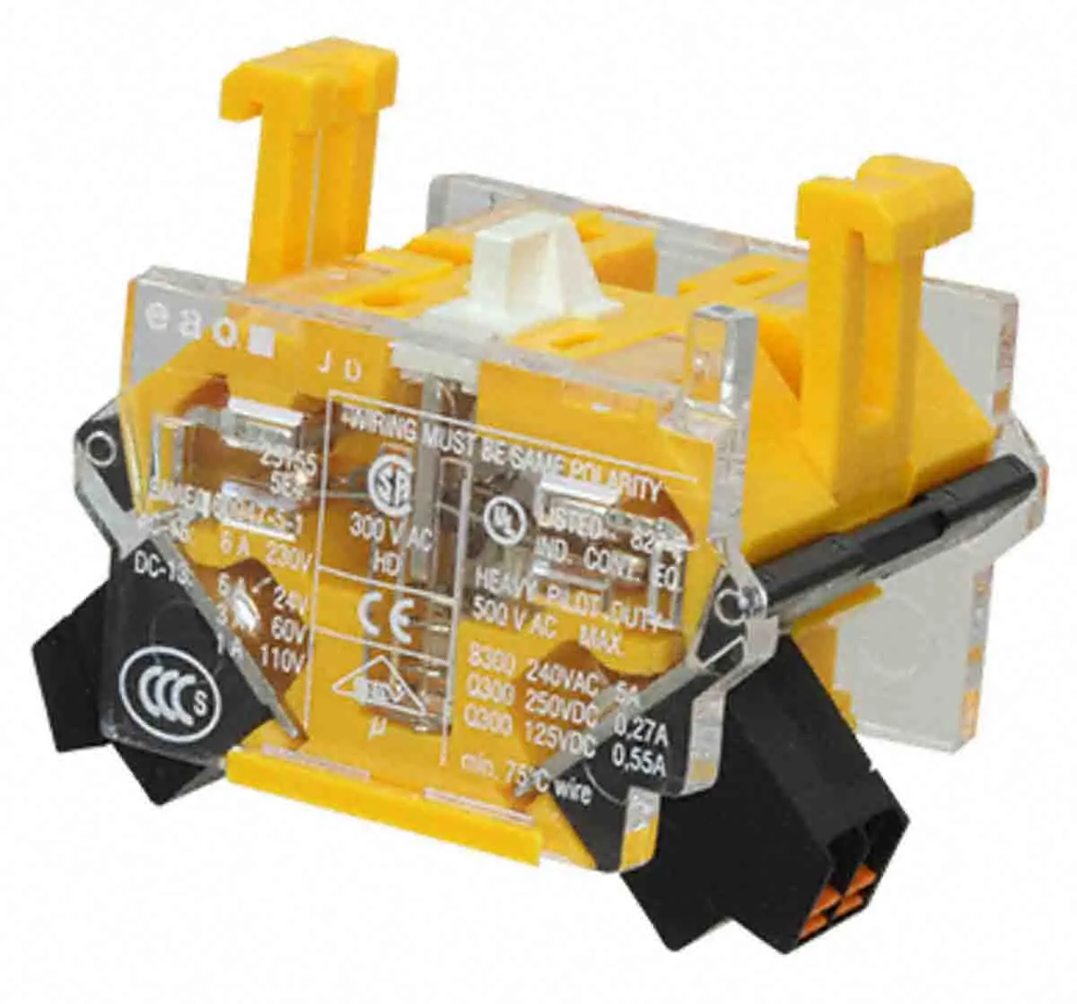 Produktfoto 1 von EAO Modularschalter-Kontaktblock 1 NO (Schließer) für Serie 04