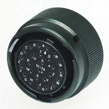 Amphenol Limited, 62 GB Kupferlegierung MIL-Spec Rundsteckverbinder Gerade, 14-polig, 850V, Gerätemontage, Gehäuse 12