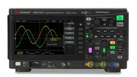 Produktfoto 1 von Keysight Technologies InfiniiVision 1000 X Werkbank Oszilloskop 70 MHz 2-Kanal