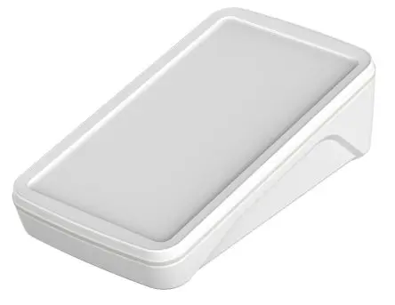 Produktfoto 1 von Bopla BoPad ABS Pultgehäuse Geneigte Front, Weiß, 165 mm 47.5 mm, 90 mm