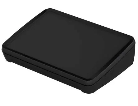 Produktfoto 1 von Bopla BoPad ABS Pultgehäuse Geneigte Front, Schwarz, 215 mm 53 mm, 150 mm