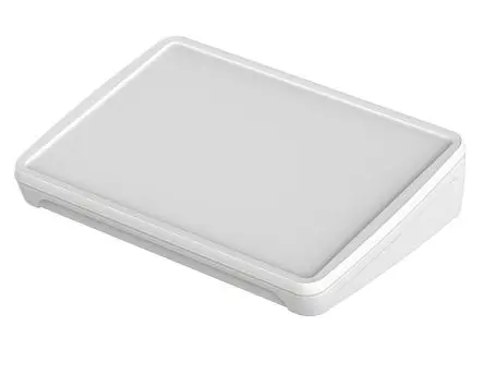 Produktfoto 1 von Bopla BoPad ABS Pultgehäuse Geneigte Front, Weiß, 285 mm 61.2 mm, 198 mm