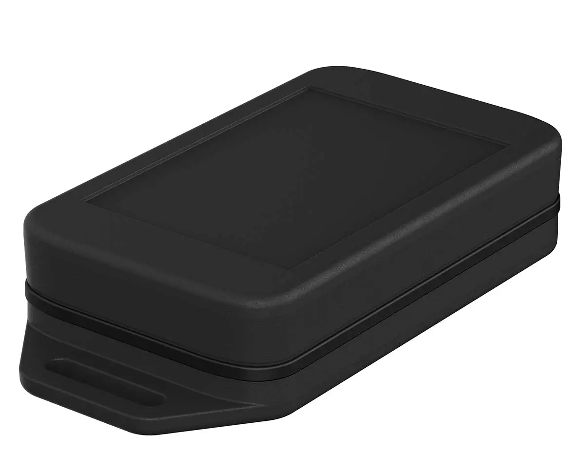 Produktfoto 1 von Bopla BoLink; Gehäuse; Polycarbonat; Schwarz IP65 Breite 42.4 mm Höhe 15.5 mm Länge 70.4 mm