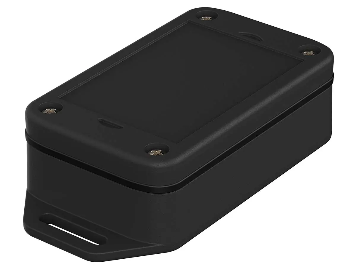 Produktfoto 1 von Bopla BoLink; Gehäuse; Polycarbonat; Schwarz IP65 Breite 42.9 mm Höhe 22 mm Länge 70.8 mm