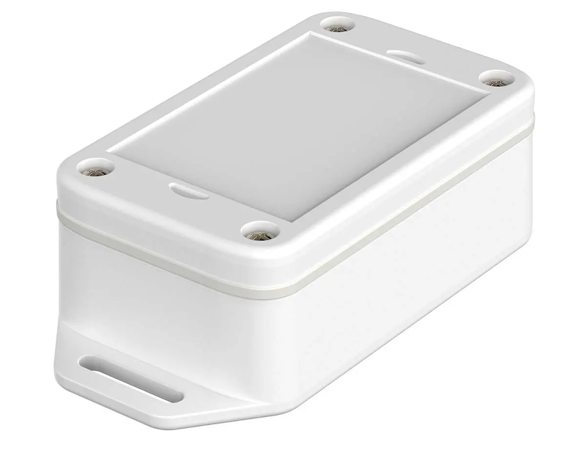 Produktfoto 1 von Bopla BoLink; Gehäuse; Polycarbonat; Weiß IP40, IP65 Breite 43.2 mm Höhe 26 mm Länge 71.1 mm