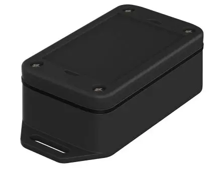 Produktfoto 1 von Bopla BoLink; Gehäuse; Polycarbonat; Schwarz IP65 Breite 43.2 mm Höhe 26 mm Länge 71.1 mm