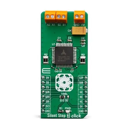 Produktfoto 1 von MikroElektronika TMC 2660 Evaluierungsplatine, Silent Step 3 Klick, für TMC2660