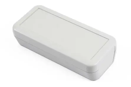 Produktfoto 1 von Hammond Serie 1552 Tragbares Gehäuse, ABS, 50 mm, 110 mm, H. 30 mm, Grau, IP54