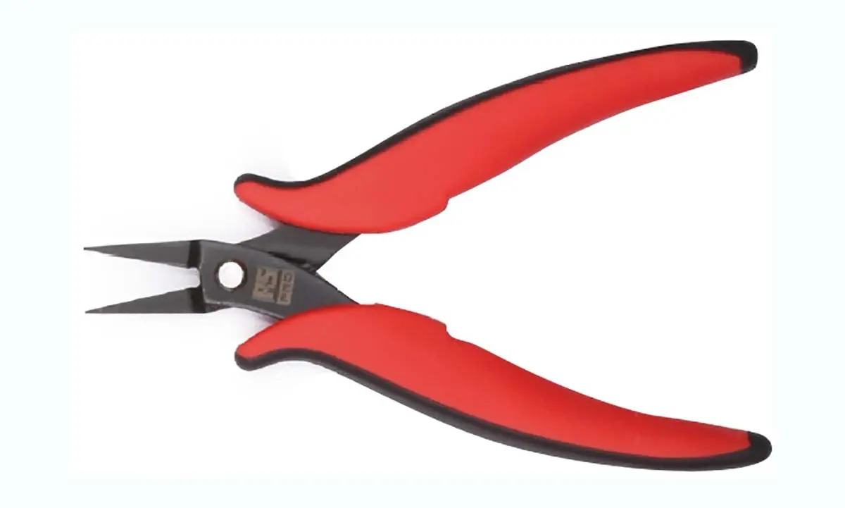 Produktfoto 1 von RS PRO Flachzange / Backen 29mm Flache Spitze 146 mm