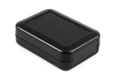 Produktfoto 1 von Hammond Serie 1552 Tragbares Gehäuse, ABS, 50 mm, 70 mm, H. 22 mm, Schwarz, IP54