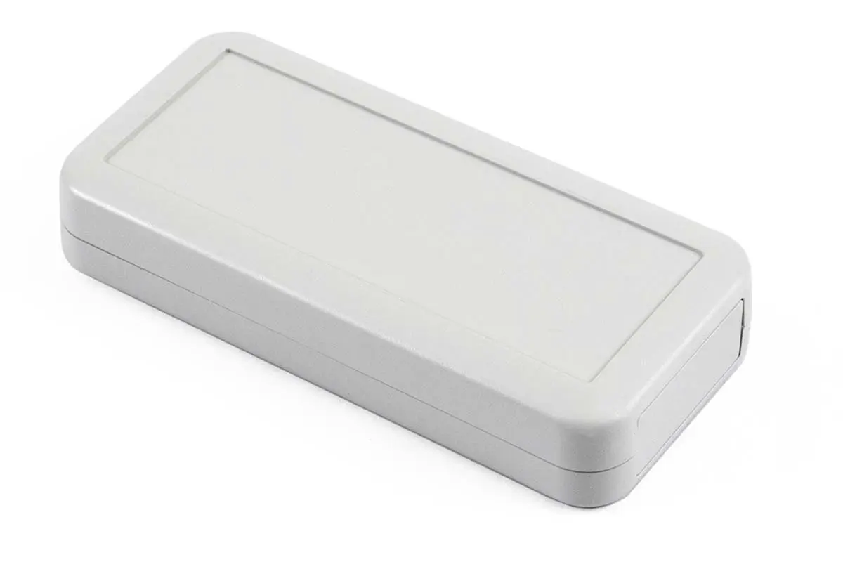 Produktfoto 1 von Hammond Tragbares Gehäuse, ABS, 50 mm, 109 mm, H. 22 mm, Grau, IP54
