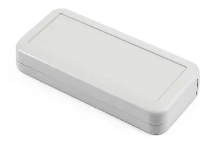 Produktfoto 1 von Hammond Tragbares Gehäuse, ABS, 50 mm, 109 mm, H. 22 mm, Grau, IP54