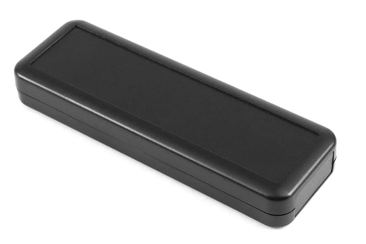 Produktfoto 1 von Hammond Tragbares Gehäuse, ABS, 50 mm, 150 mm, H. 22 mm, Schwarz, IP54