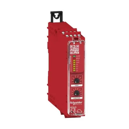 Produktfoto 1 von Schneider Electric Preventa Sicherheitsrelais 24V ac/dc, 2 Sicherheitskontakte, 8 Hilfsschalter RoHS SIL IEC 61508