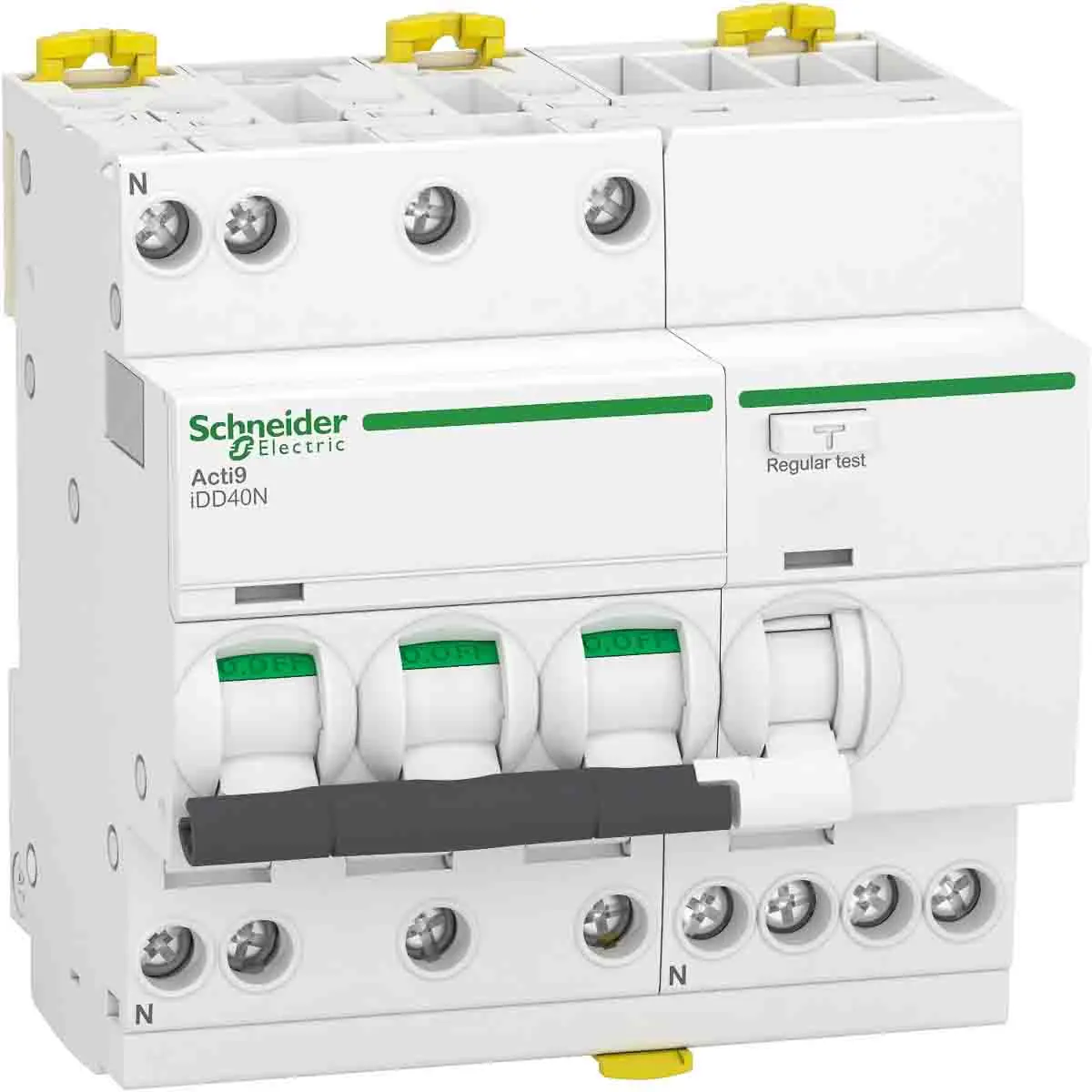 Produktfoto 1 von Schneider Electric Acti9 Miniaturüberlastschalter Typ C, Pol 3-polig 32 A 230 V ac, Abschaltvermögen 10 kA Acti9