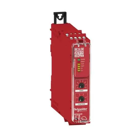 Produktfoto 1 von Schneider Electric Preventa Sicherheitsrelais 24V ac/dc, 1 Sicherheitskontakte, 8 Hilfsschalter RoHS SIL IEC 61508