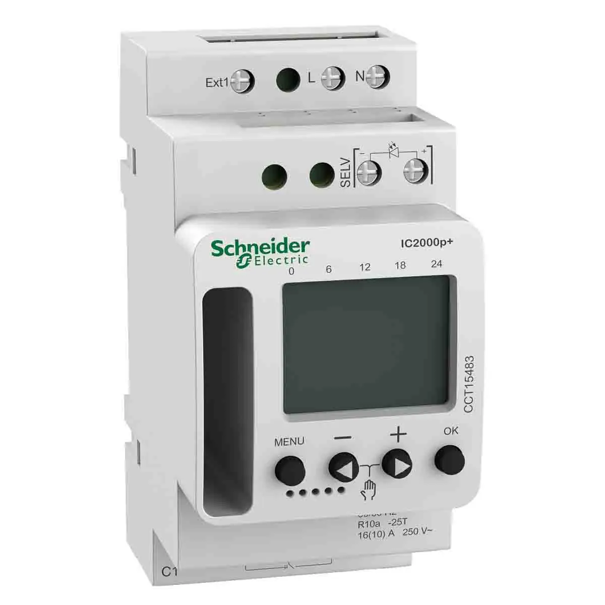 Produktfoto 1 von Schneider Electric Dämmerungsschalter Acti9, 1-Kanal 230 V ac, Schraube