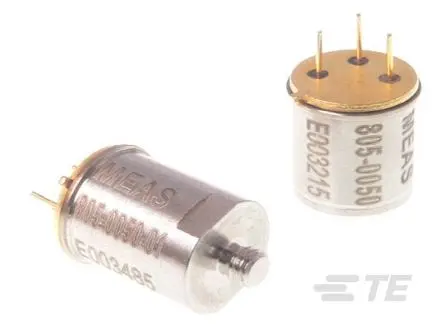 Produktfoto 1 von TE Connectivity Beschleunigungsmesser 2-Achsen Oberfläche 3 V 5.5V 3-Draht 12000 Hz Analog TO-5 3-Pin