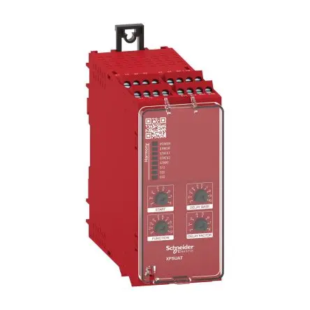 Produktfoto 1 von Schneider Electric Preventa Sicherheitsrelais 24V ac/dc, 7 Sicherheitskontakte, 8 Hilfsschalter RoHS SIL IEC 61508