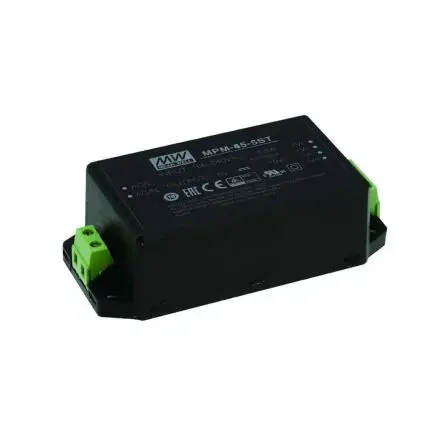 Produktfoto 1 von MEAN WELL MPM-65 Schaltnetzteil, 12V dc / 5.42A 65W 80 → 264V ac Gekapselt, Medizin-Zulassung